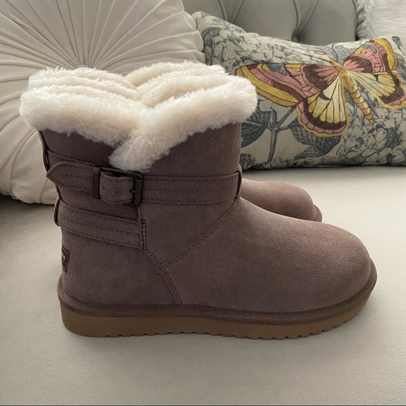 Koolaburra by UGG Delene Mini Boots Cinder - Picture 7 of 12